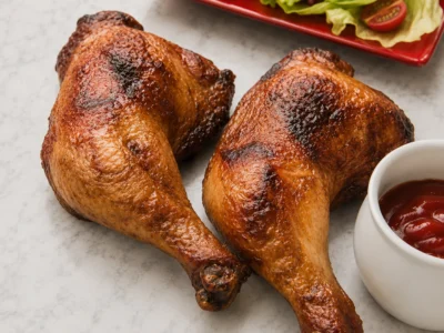 Cuisse de poulet déjointée roti