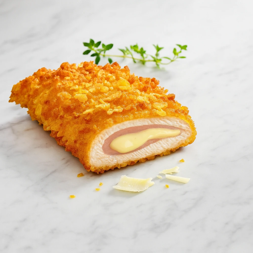 Cordon bleu de poulet autentique