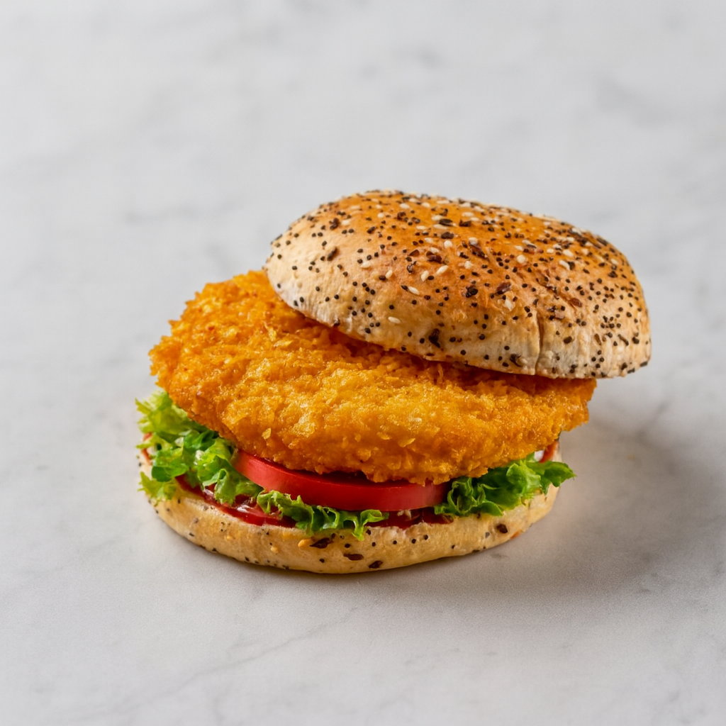 Crousty burger de poulet