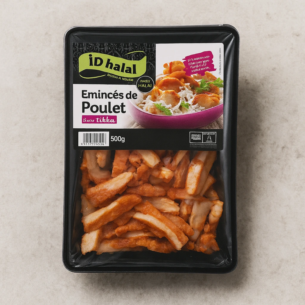 Emincé de poulet - Tikka