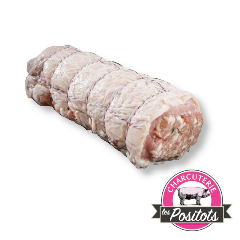 Poitrine de porc farcie aux morilles