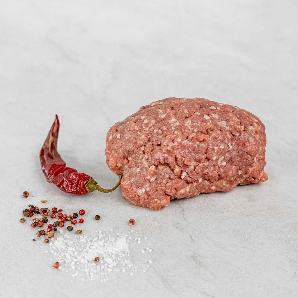 Préparation de bœuf haché frais vrac 15% MG